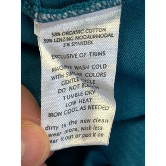 Toad & CO Womens Blue Cap Sleeve v Neck Ribbed Midi Maxi Dress Size Small - Picture 6 of 7